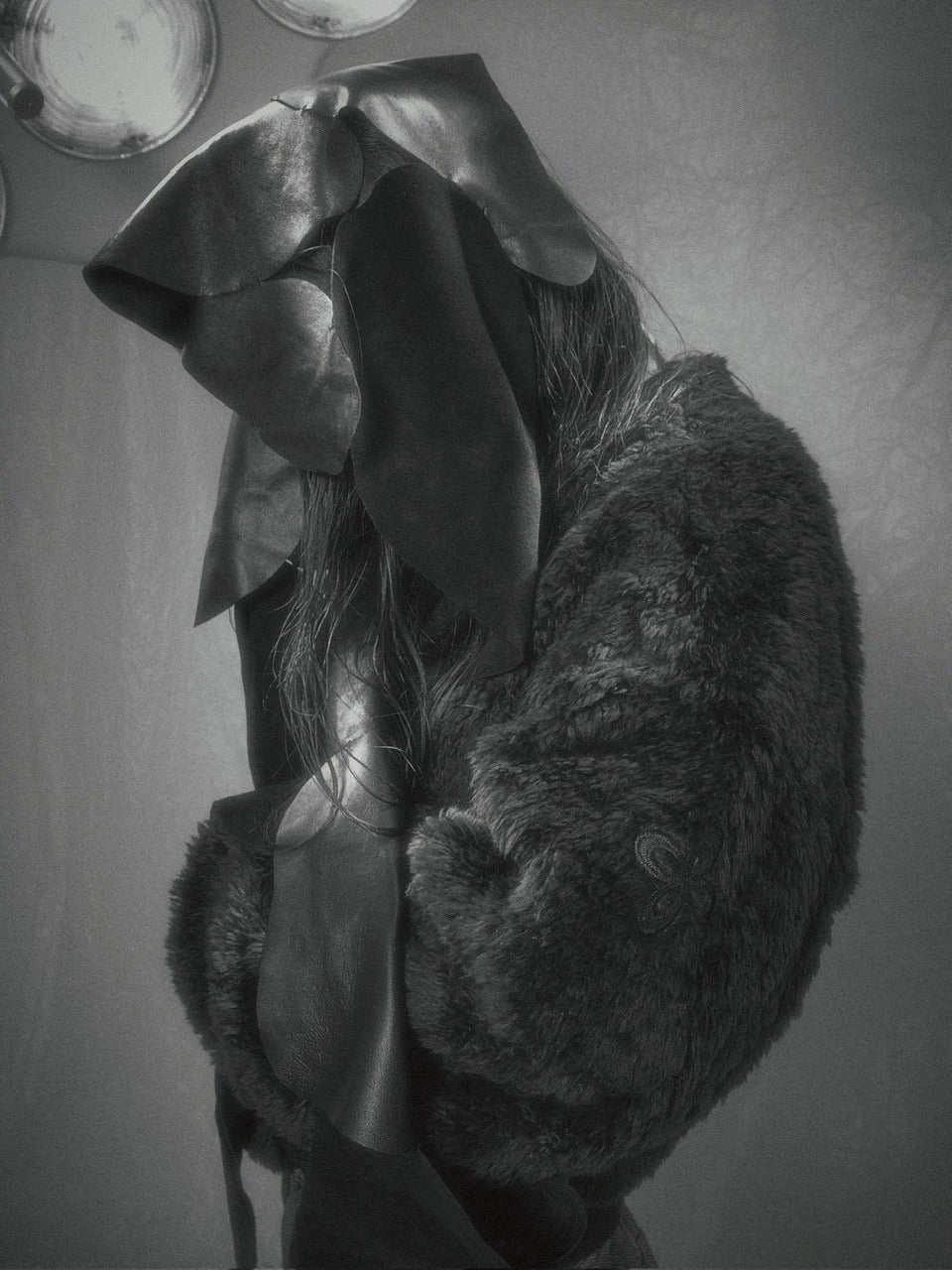 【SURGERY】surgery leather patch fur ma-1