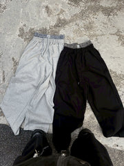受注制【youll】layered sweat pants (2color)