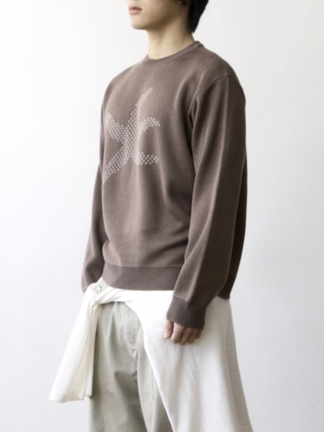 【THECOLDESTMOMENT】TCM starfish logo knit
