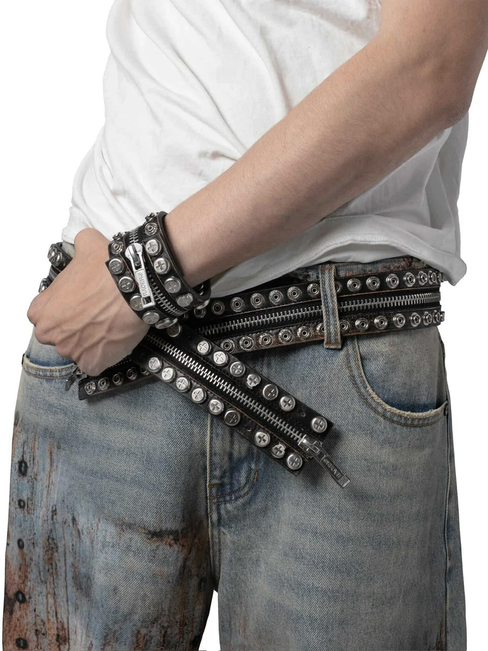 【RACER WORLDWIDE】Split Button Belt