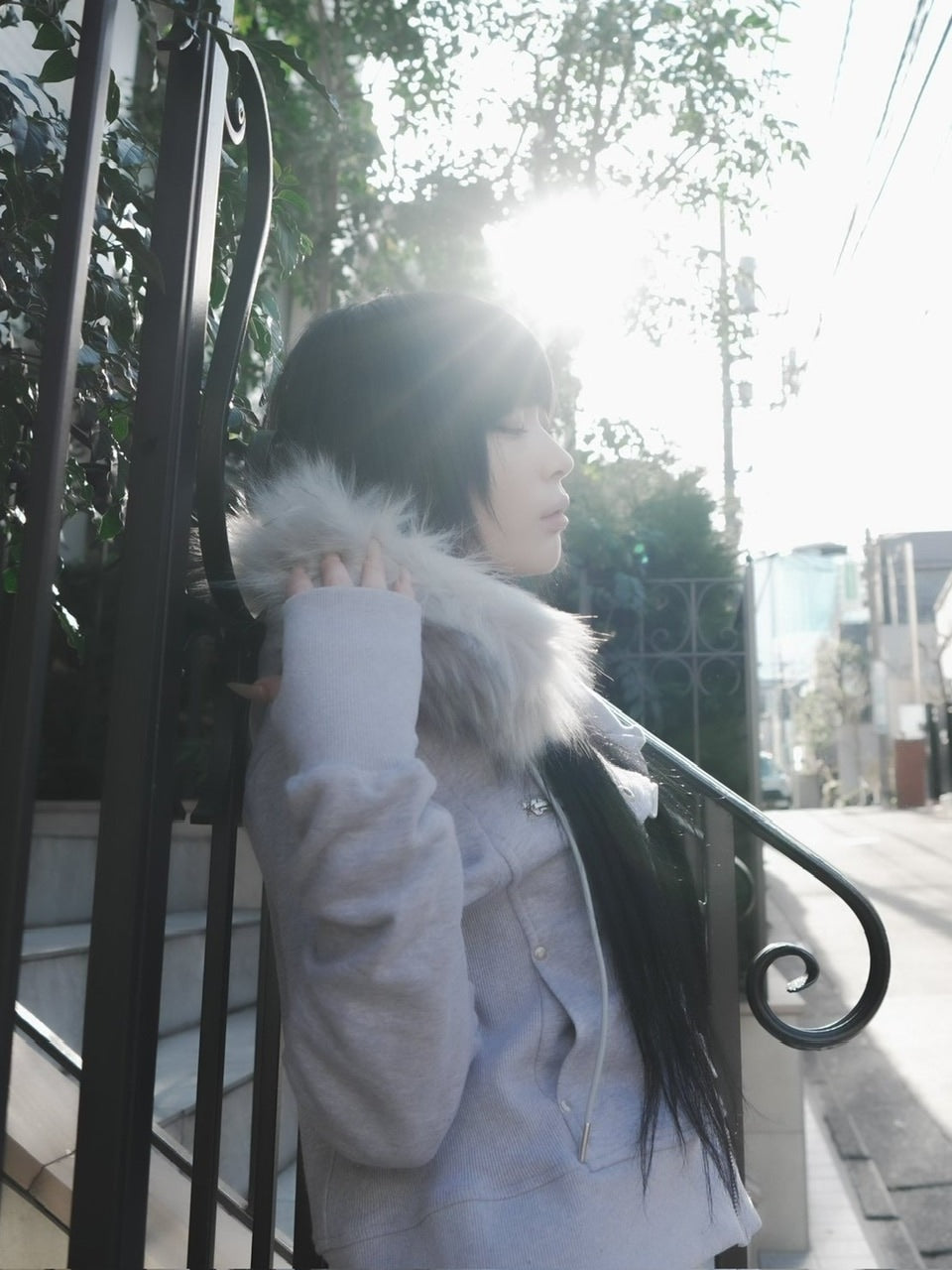 12/20 20:00発売【NOT KNOWING】RIDER FUR HOOD ZIP UP /【ノットノーイング】ライダーファーフードジップアップスウェット