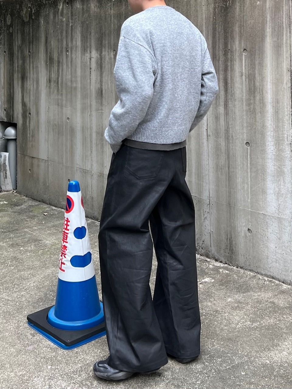 東京店WEB限定受注制【Chikashitsu +】soft touch crew neck knit / 【チカシツプラス】ソフトタッチクルーネックニット (6color)