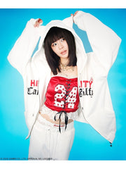 【GALFY×KITTY】仲子パーカー / 【ガルフィー×キティー】キティ猫耳ジップアップパーカー