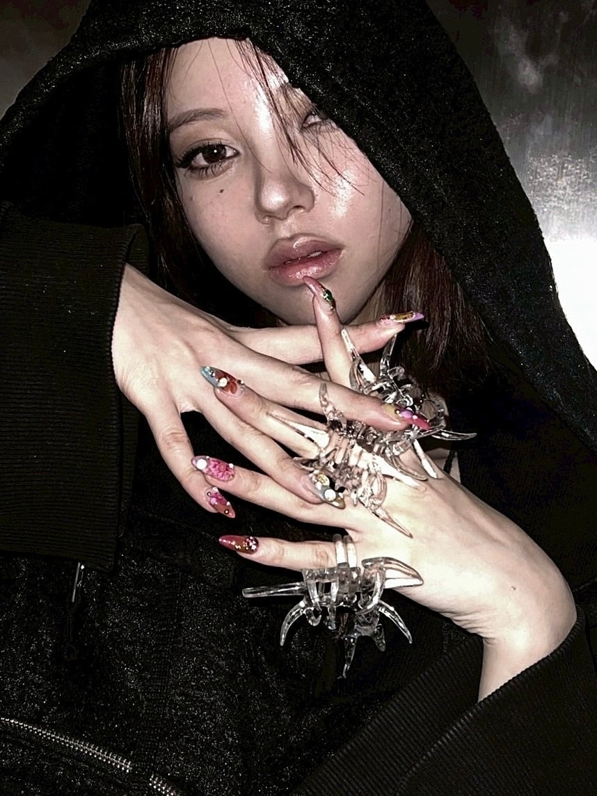 【YIKAI LABORATORY】Star clear ring