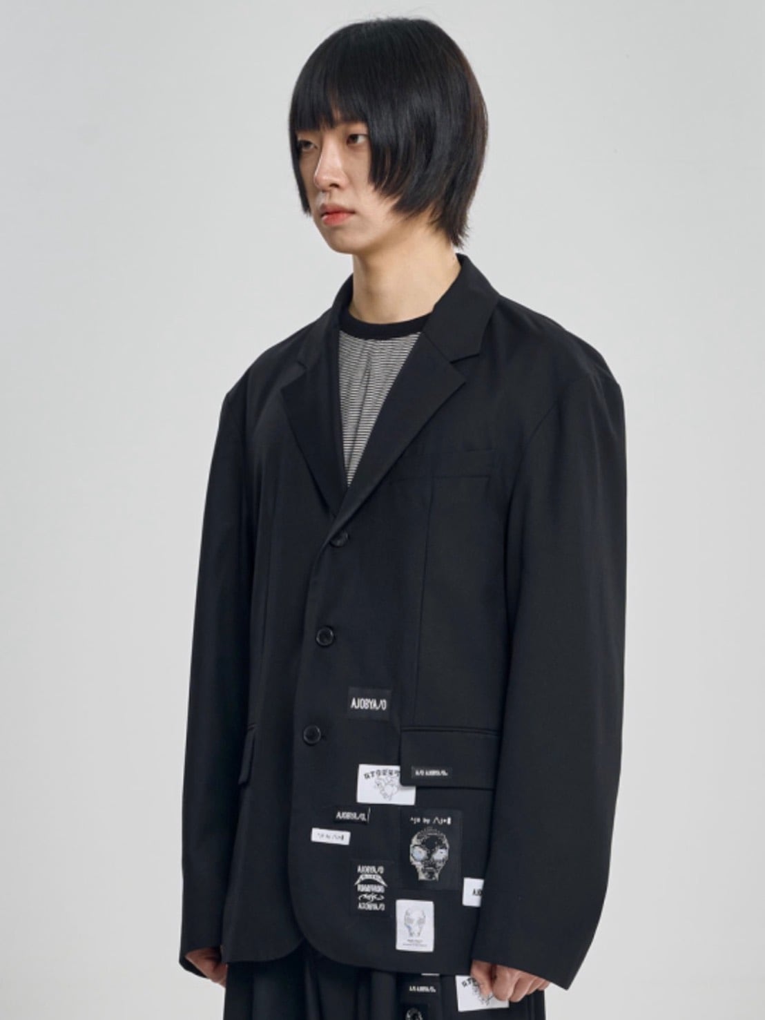 着画、物撮りまだ【AJOBYAJO】Wool Blend Expensive Oversized Jacket