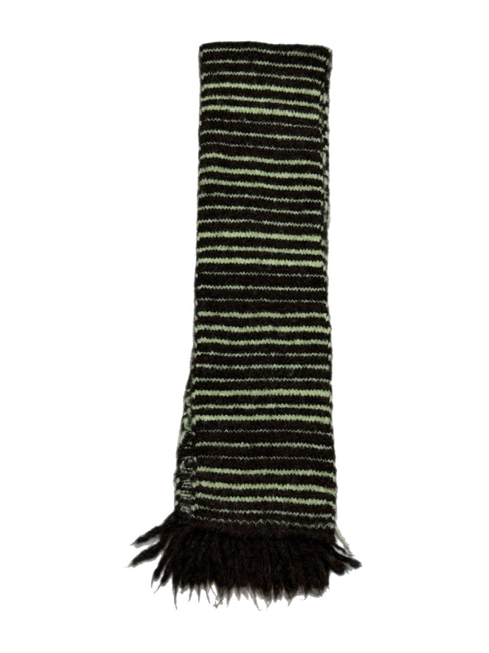 受注制【Chikashitsu +】jelly wool border muffler (4color