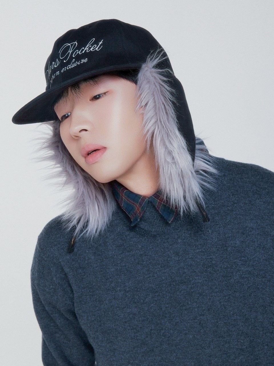 【MARSPOCKET】ear fur flightcap / 【マースポケット】ファーフライトキャップ