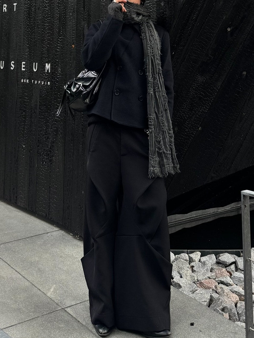 国際配送【RENOL】damage scarf