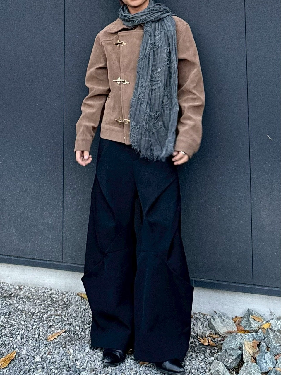 国際配送【RENOL】fireman suede jacket (2color)