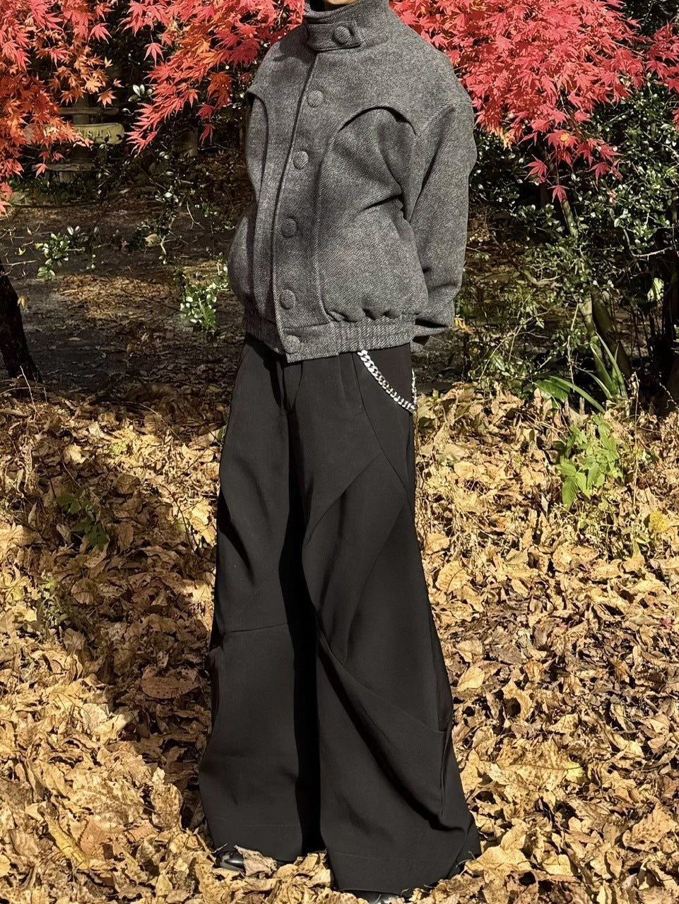 国際配送【RENOL】stand collar jacket