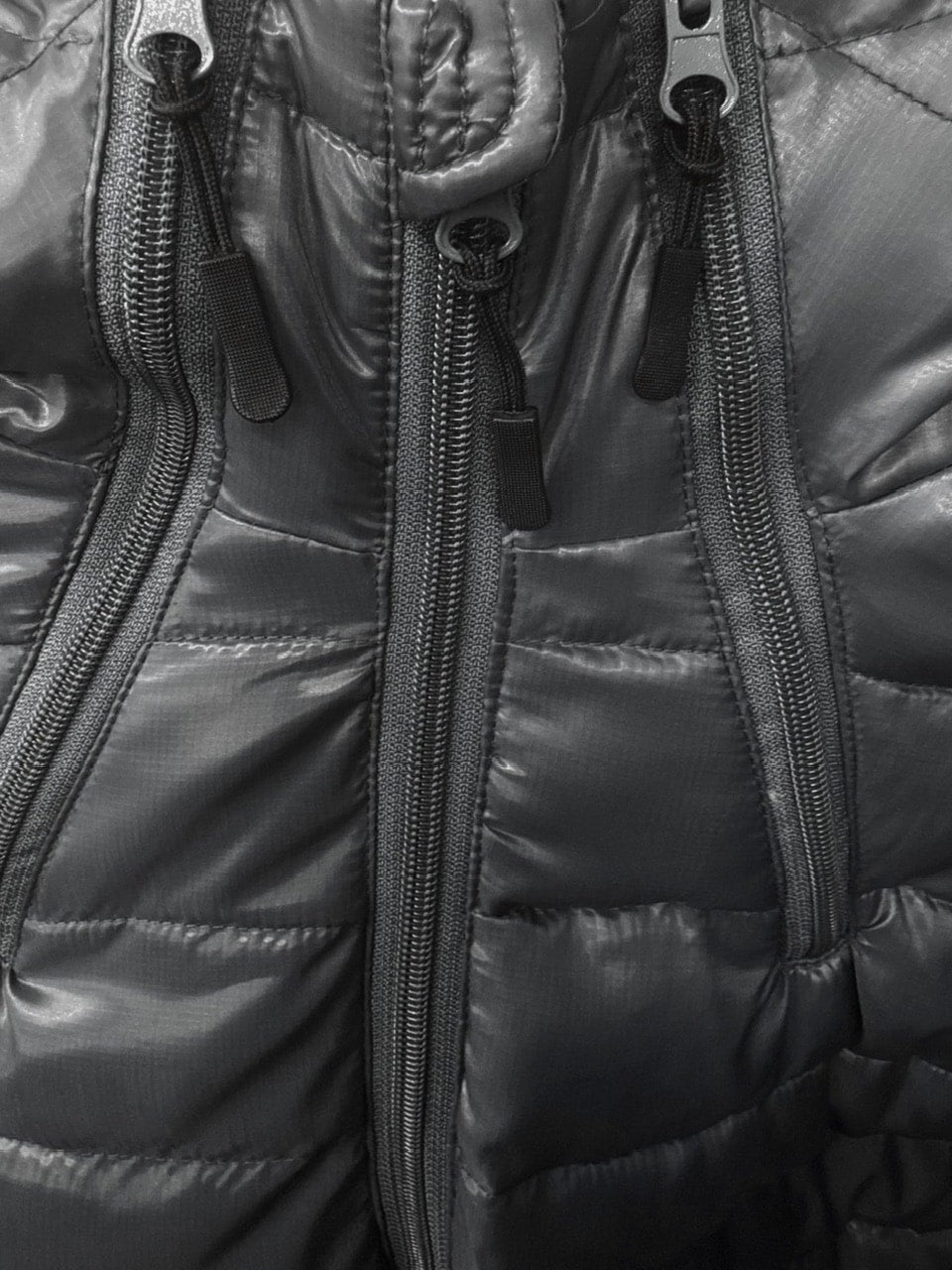 受注制【Chikashitsu +】5 zip puffer jacket / 【チカシツプラス】ファイブジップパファージャケット (4color)