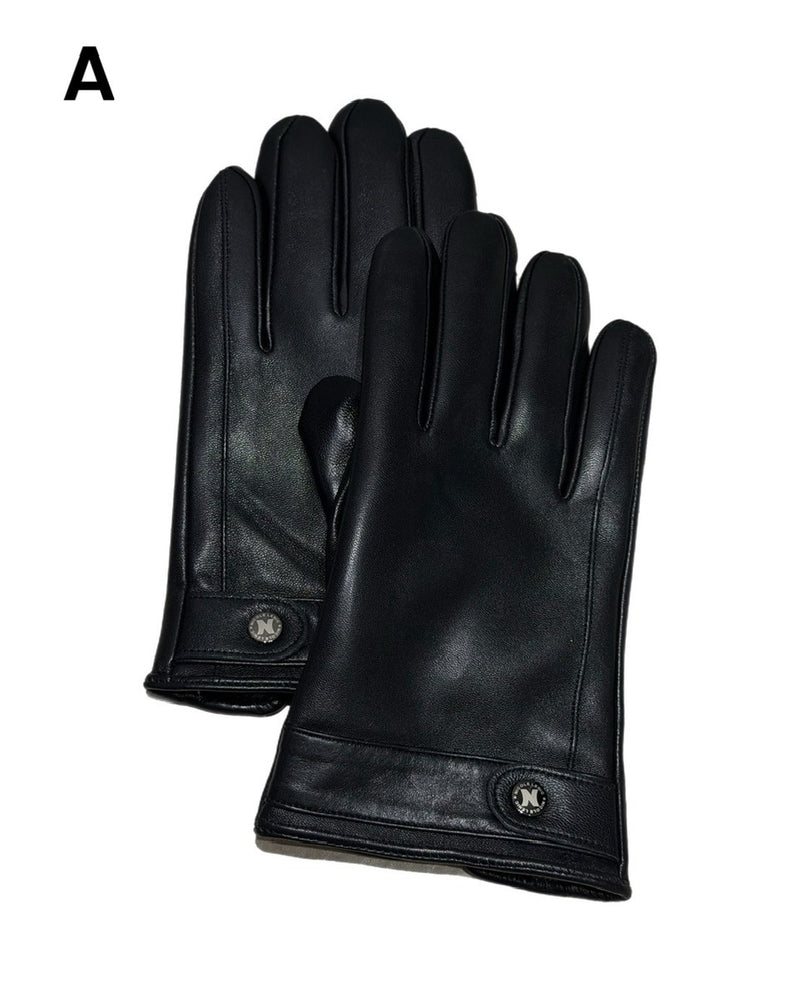 受注制【Chikashitsu +】leather gloves 2 / 【チカシツプラス】レザーグローブ2 (2type)