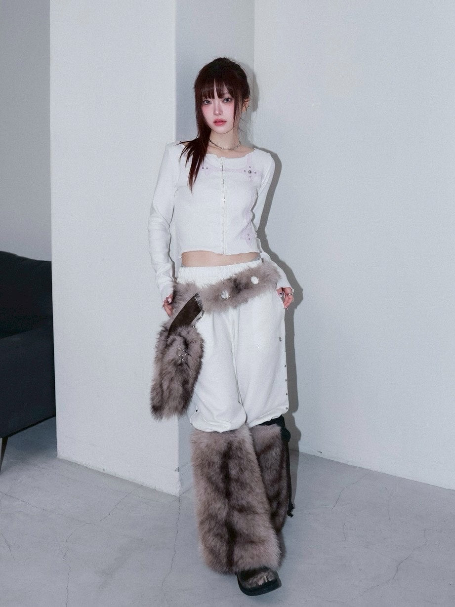 1/2 20:00発売【CHERRYQUIRI】chubby fur tail keyring