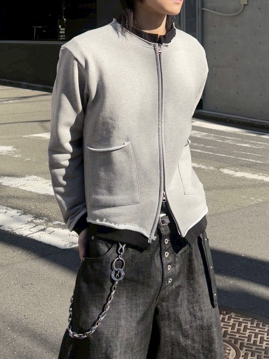 受注制【youll】layered zip up jacket (2color)