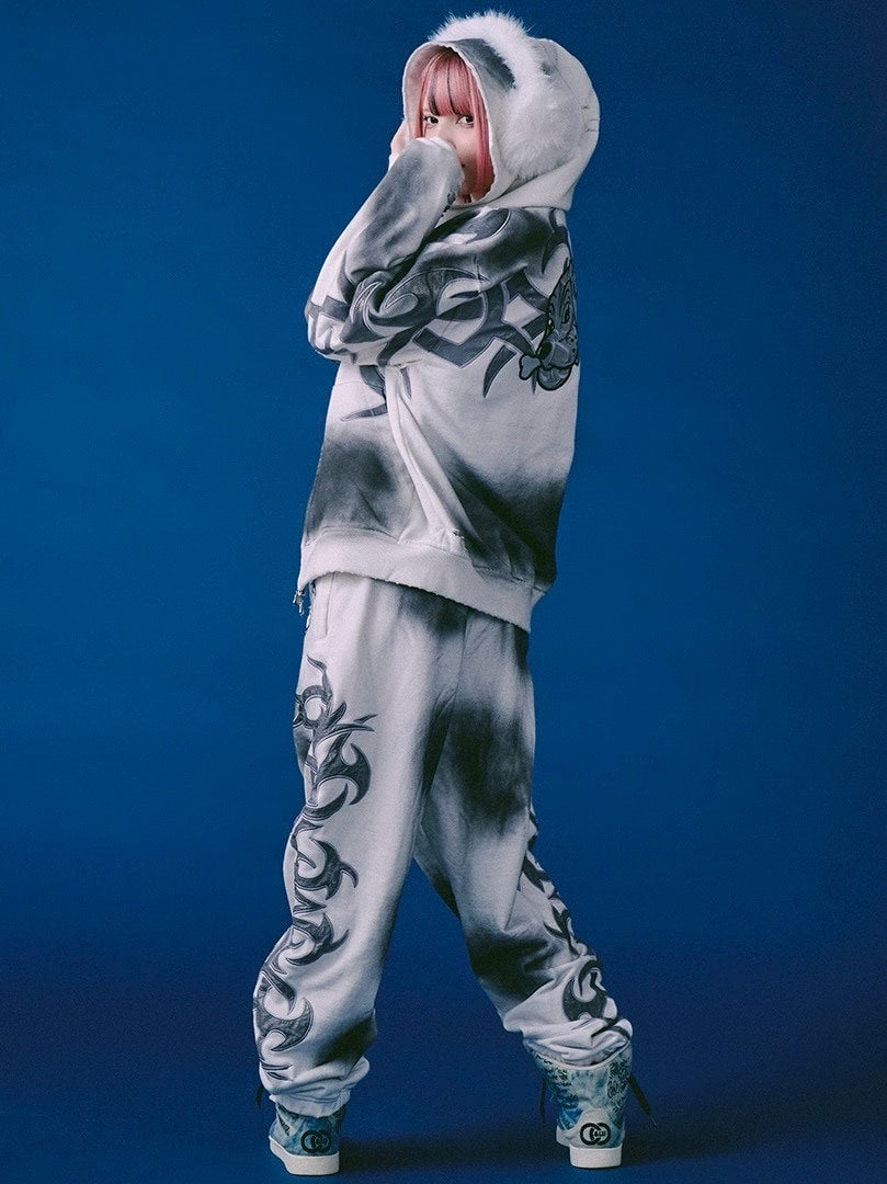 【GALFY】汚れ部族パーカー / 【ガルフィー】汚れ部族パーカー