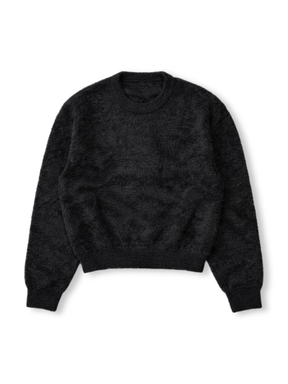 大阪店WEB限定受注制【Chikashitsu +】cropped hairy knit / 【チカシツプラス】クロップドヘアリーニット (3color)