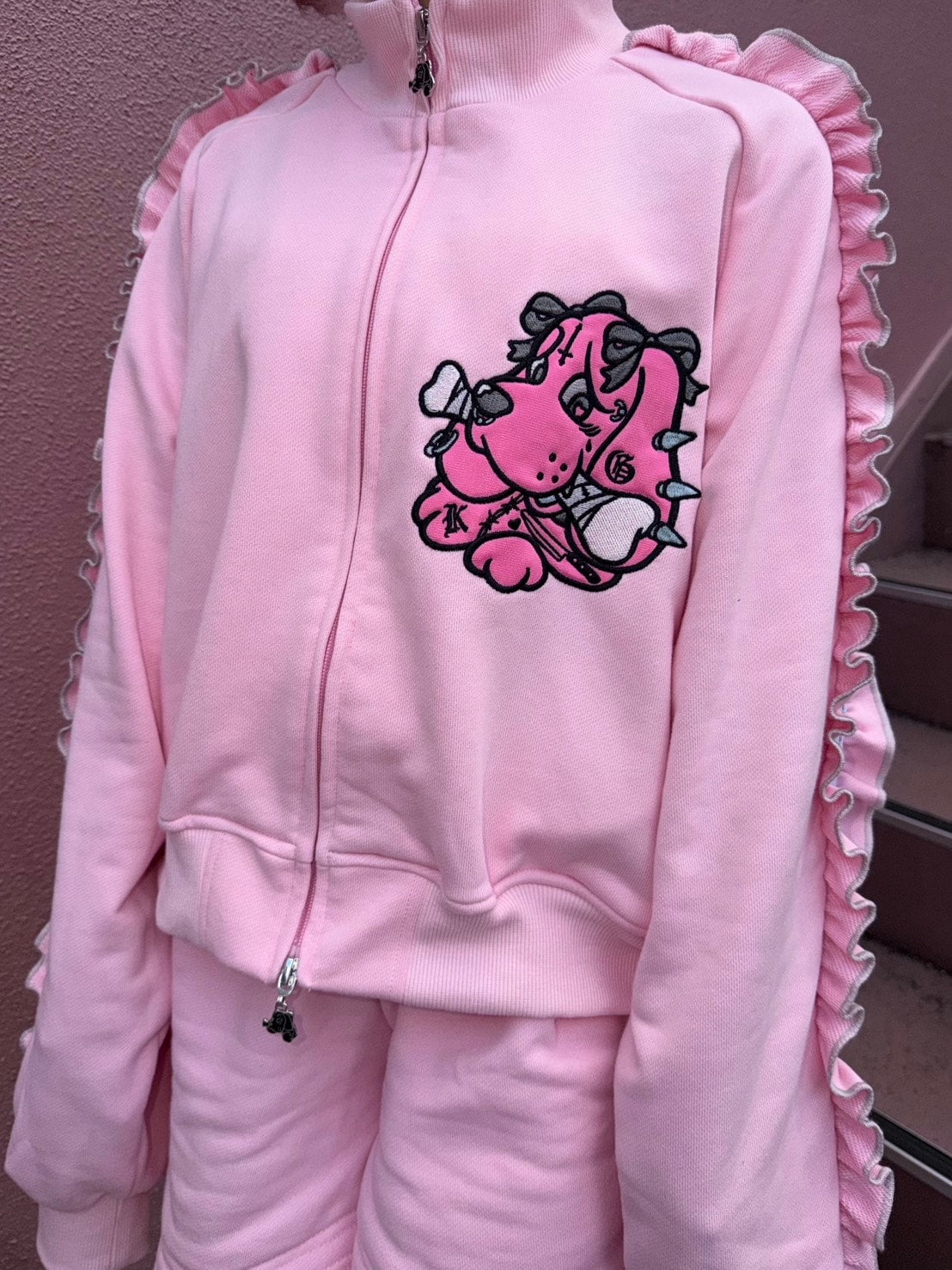 2/8 20:00発売 Pressing限定 【GALFY×kuua】コラボセットアップ (2color)