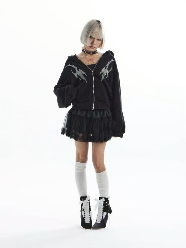 【KAIYA】fluffy tutu skirt