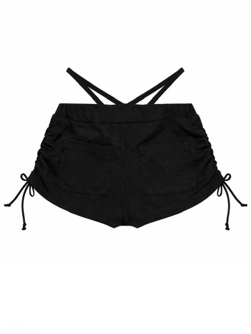 【BLACK PURPLE】Shadow Loop Short Pants