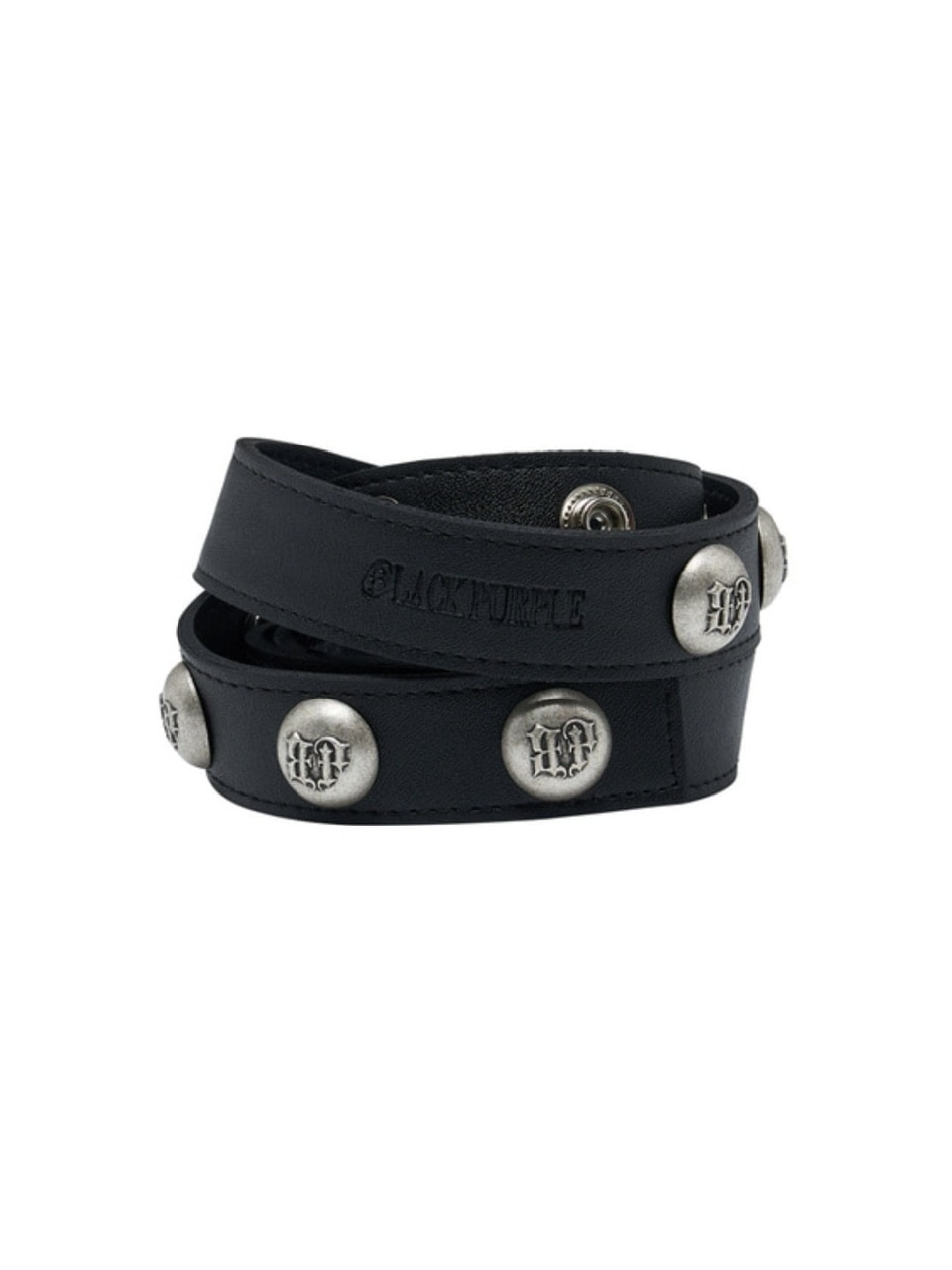 【BLACK PURPLE】Layer Snap Belt