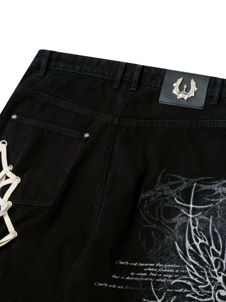 2/28 20:00発売【UNIZ】UNIZ Sigil Pants / 【ユニズ】グラフィックデニムパンツ
