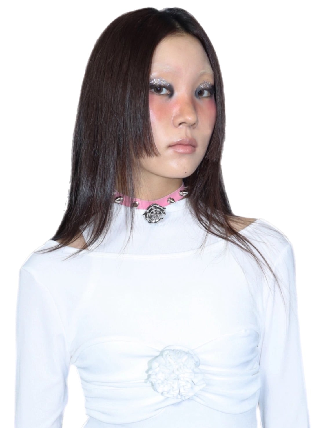 【HURJABOYACC】ROSE PUNK CHOKER