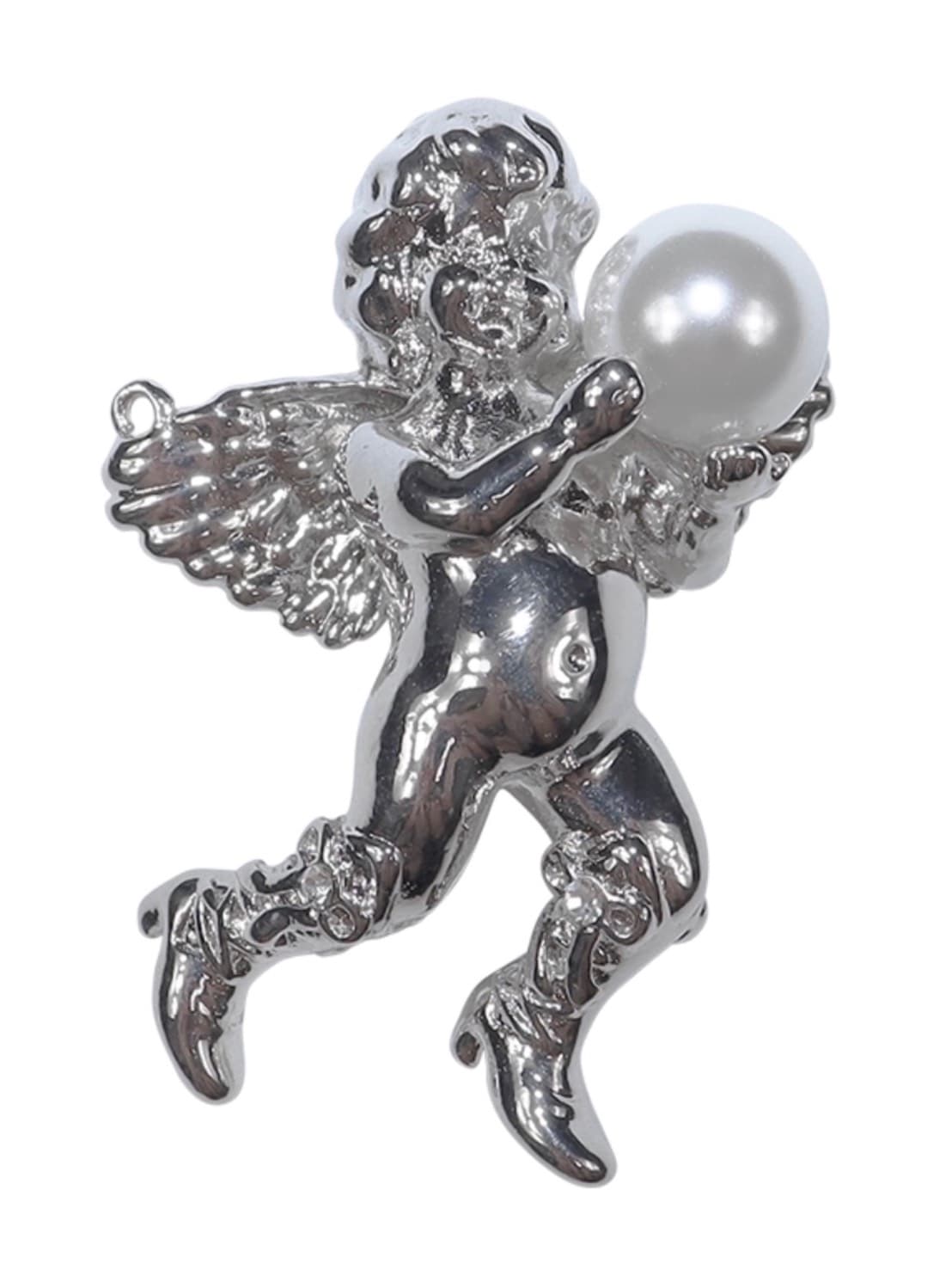 【HURJABOYACC】ANGEL WITH CHAIN CHAIN NECKLACE
