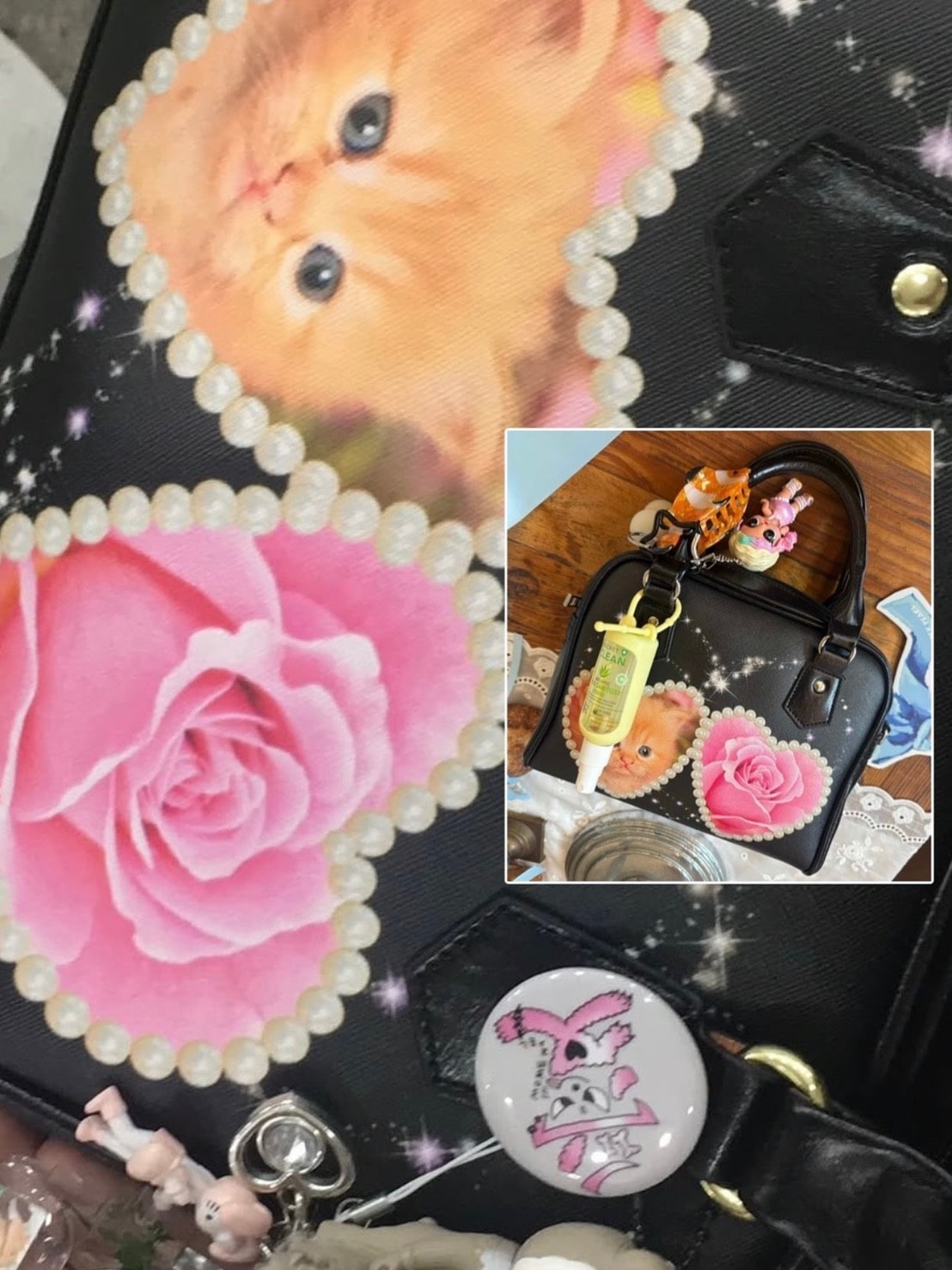 【HURJABOYACC】PET LEATHER BAG S2 CAT