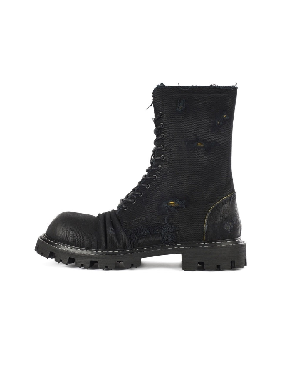 【ROMBAUT】CRASH / 【ロンバウト】インステップクラッシュドミドルブーツ