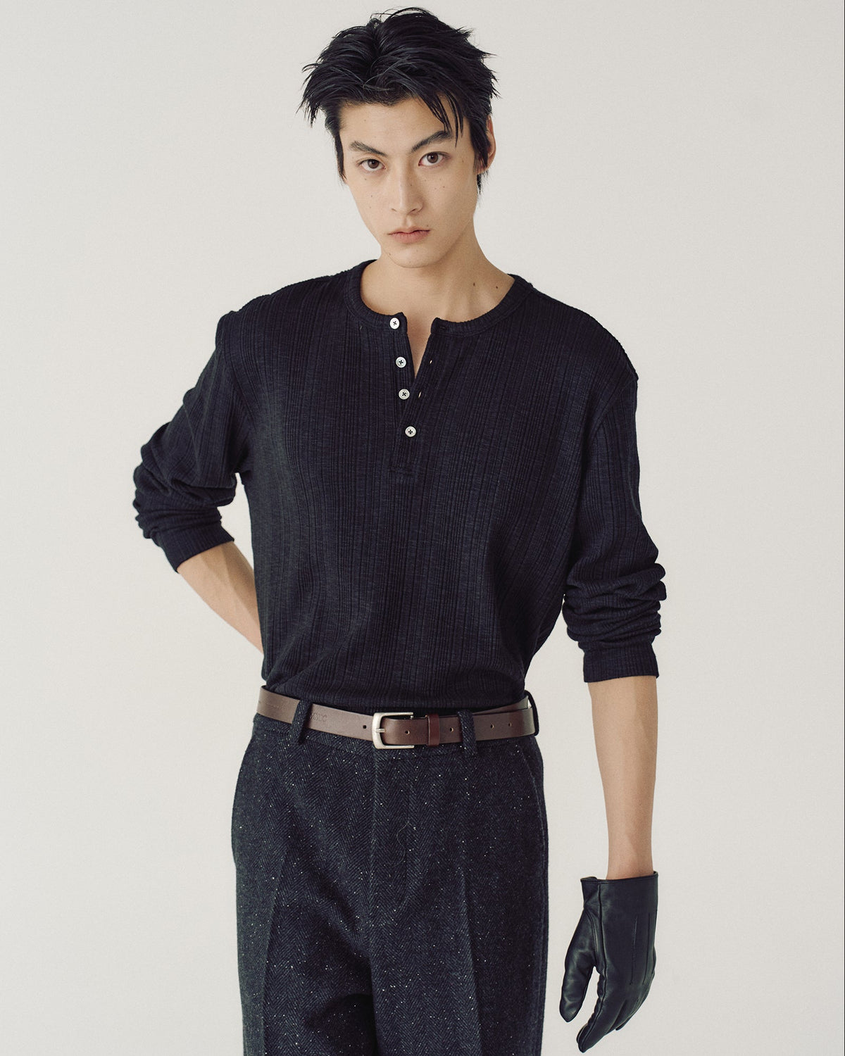 【MMIC】GRAIN HENLEY NECK