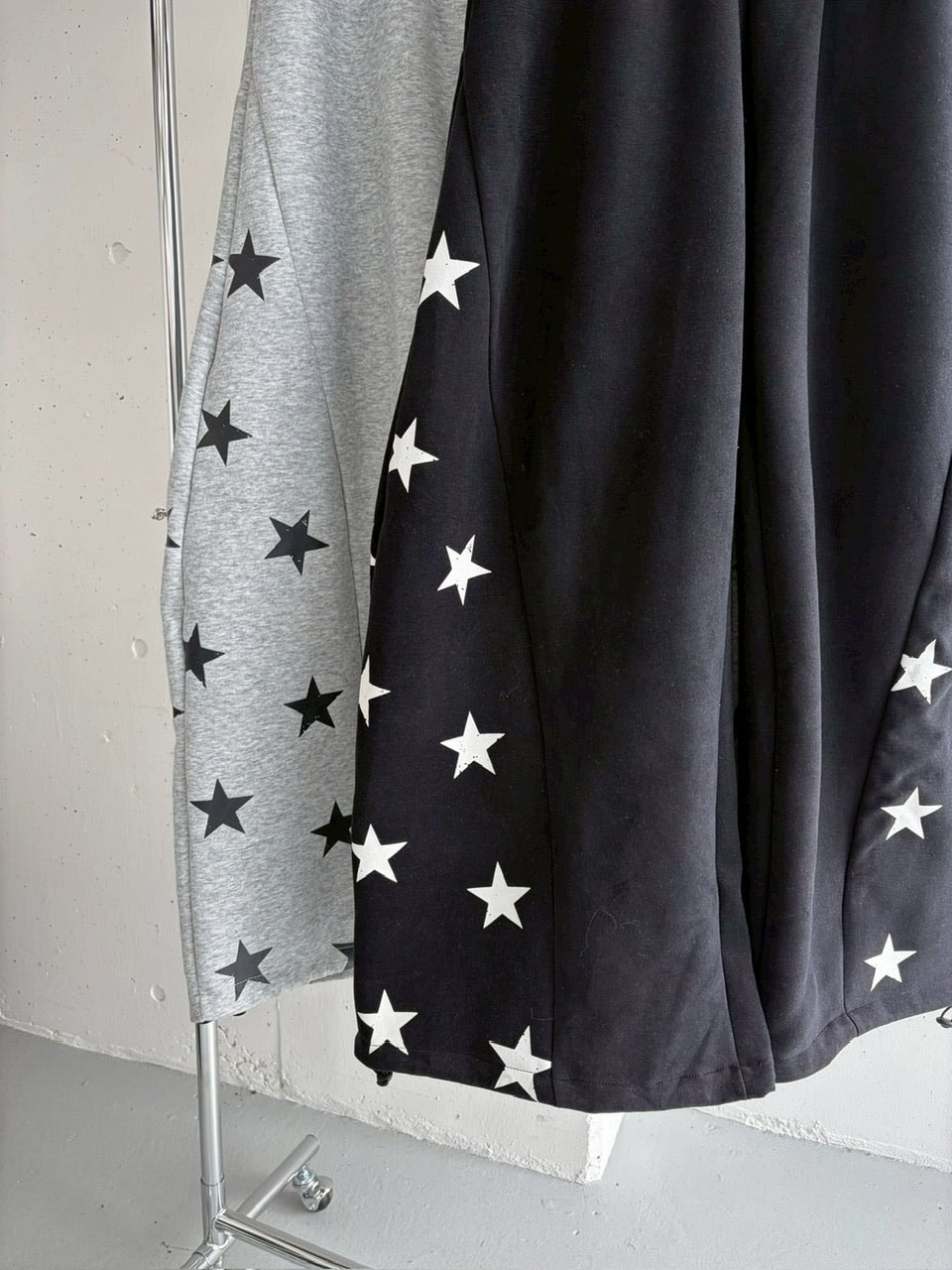 国際配送【LUV CODE】star wide sweat pants