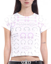【SELES HOUSE】Baby Piercing Tee