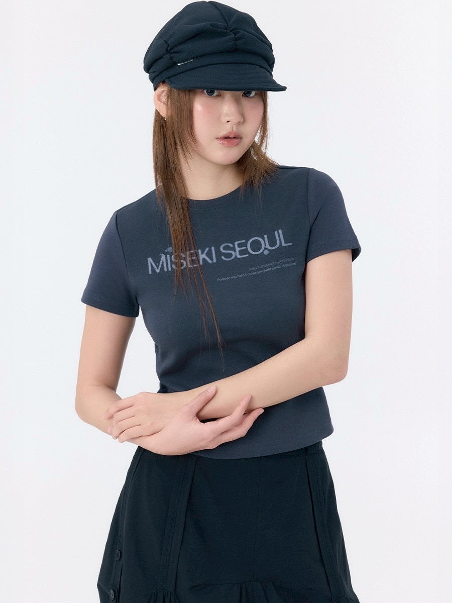 【Miseki seoul】Logo short sleeves