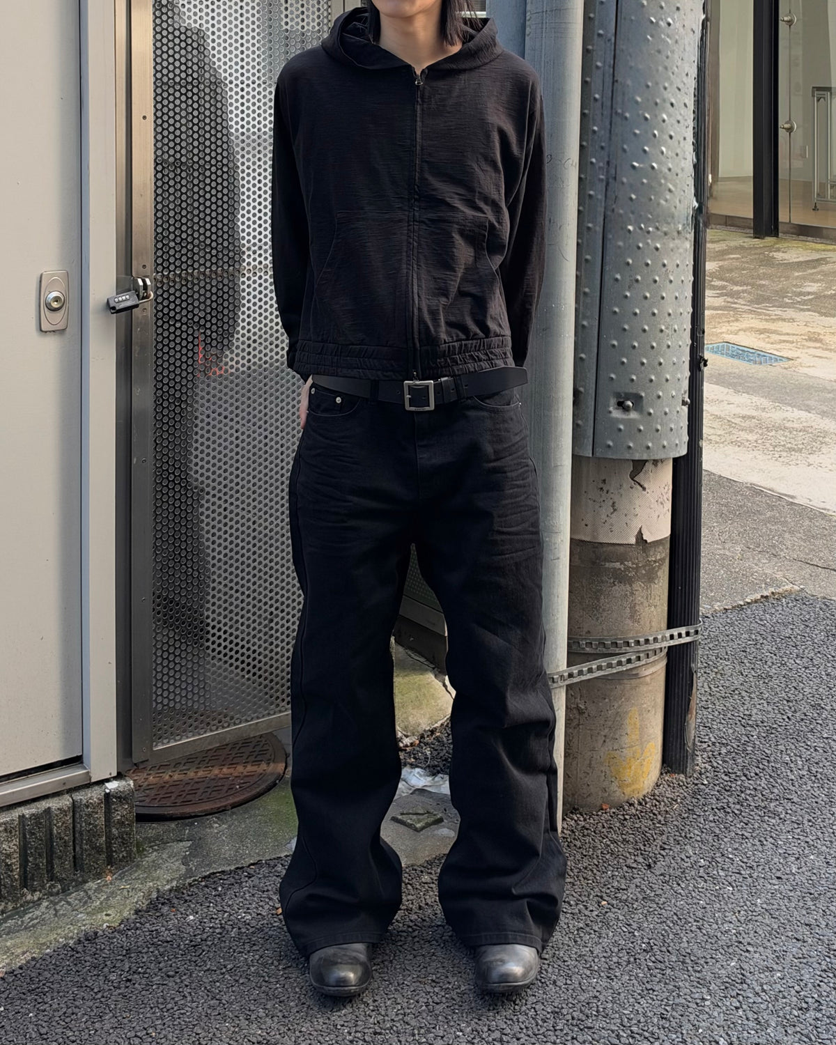 受注制【youll】slab zip up hoodie (2color)