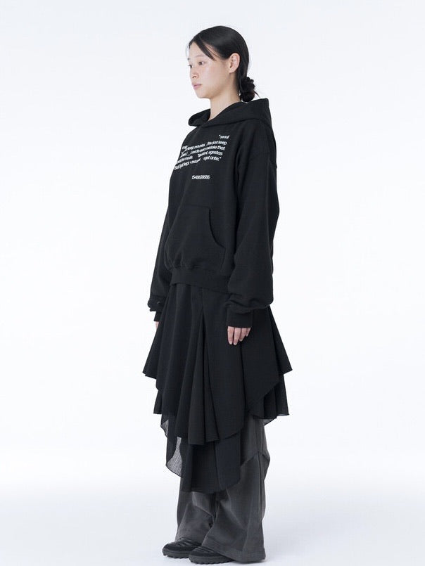 【Miseki seoul】Quote sweat hoodie