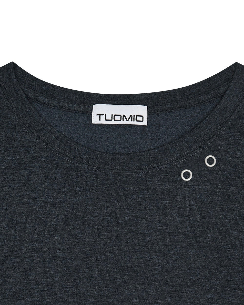 【TUOMIO】BOAT NECK JERSEY DRESS