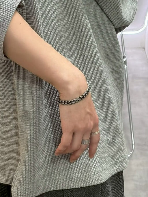 国際配送【LUV CODE】chunky chain bracelet