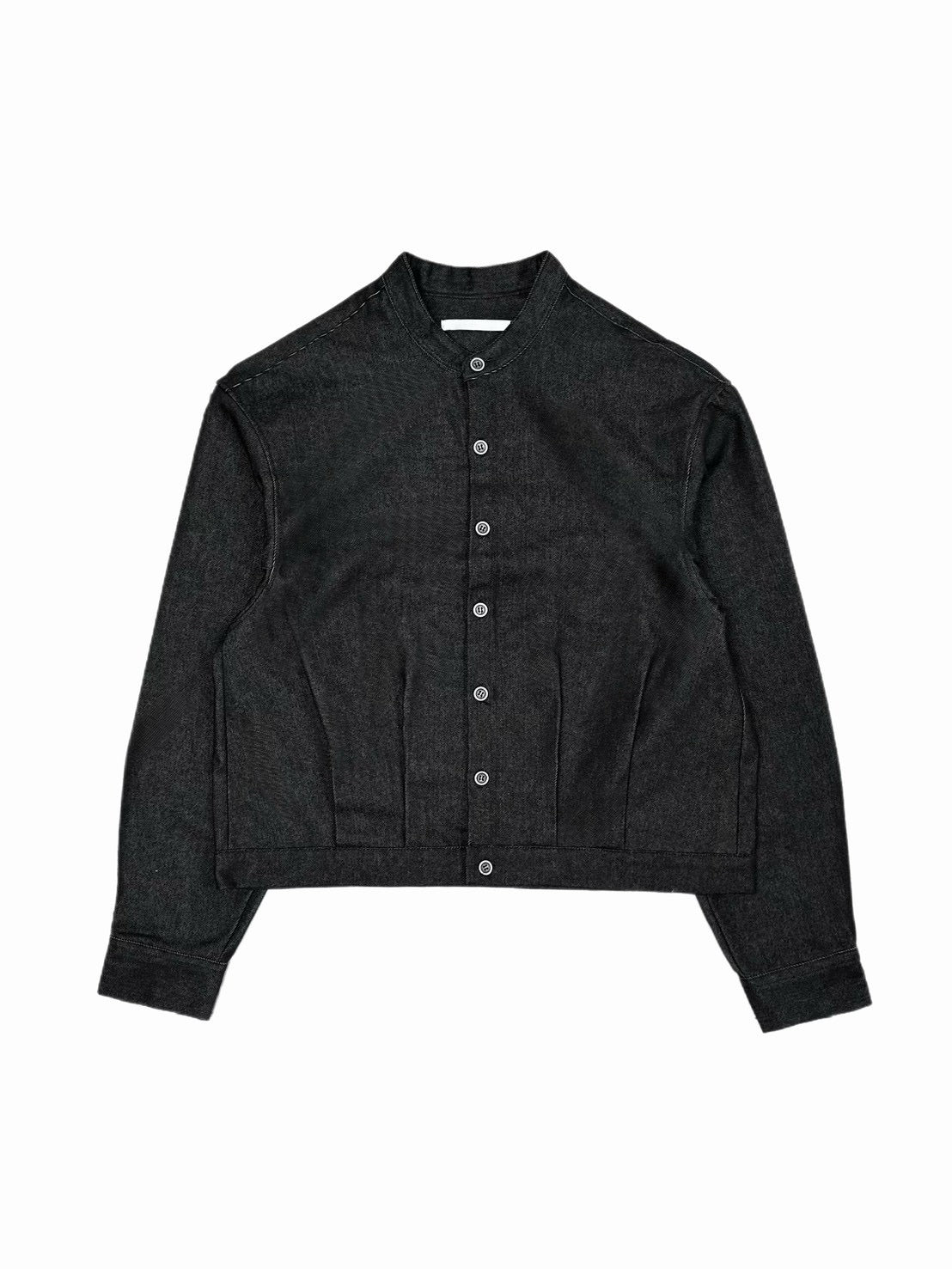 4/10 20:00発売 受注制【Chikashitsu +】no collar cropped jacket