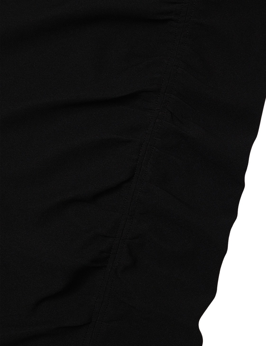 【Uglyshadow】RUCHED LONG TIE SKIRT