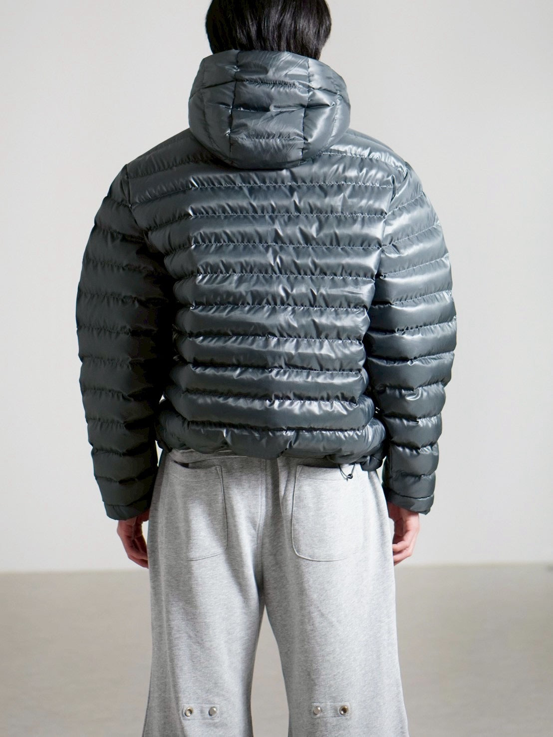 受注制【Chikashitsu +】5 zip puffer jacket / 【チカシツプラス】ファイブジップパファージャケット (4color)