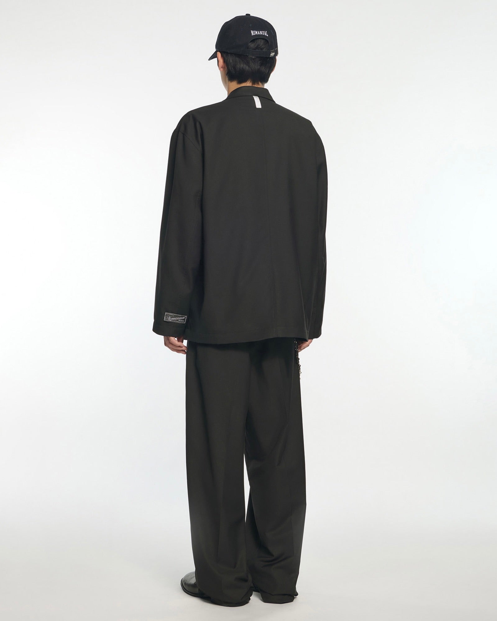 【NOMANUAL】ONE TUCK PLEATED PANTS