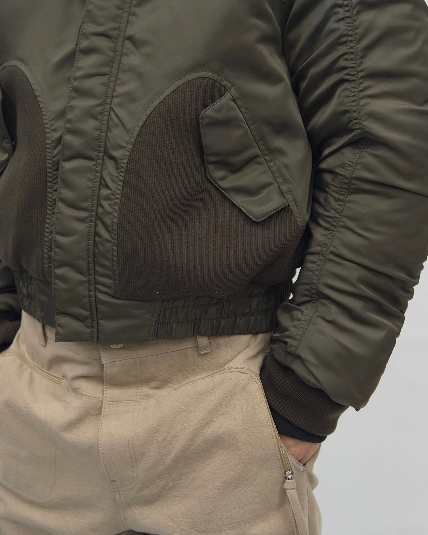 【BLR BLUER】Faded Gradient Bomber