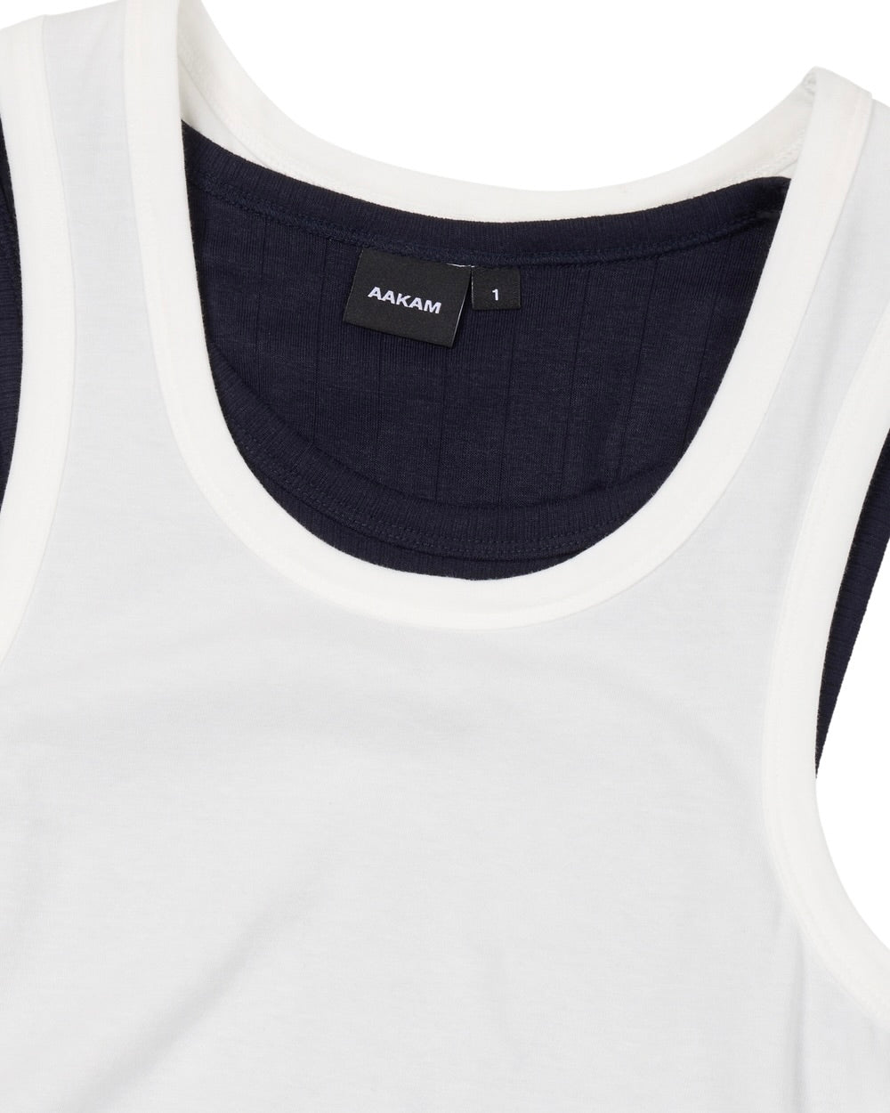 【AAKAM】2-Piece Layered Sleeveless
