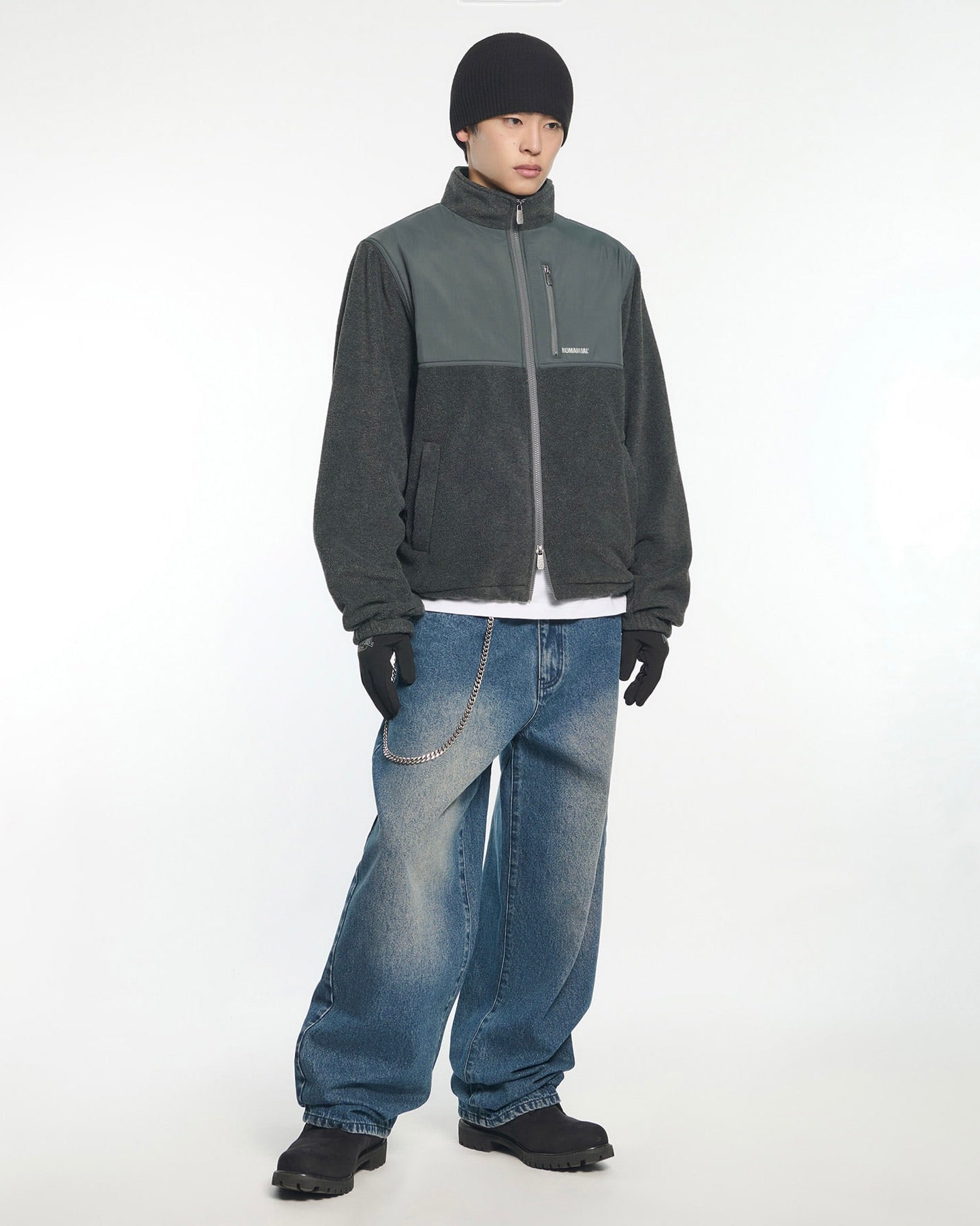 【NOMANUAL】C.B FLEECE JACKET