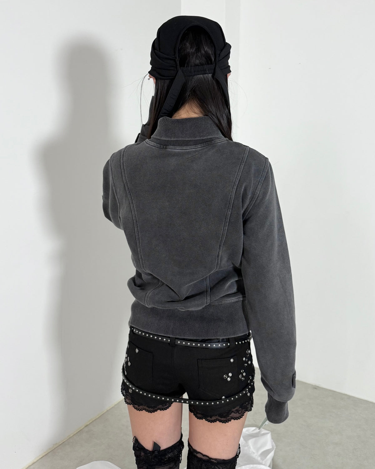名古屋店WEB限定受注制【nmtc+】Rivet Panel Zip Jacket (2color)