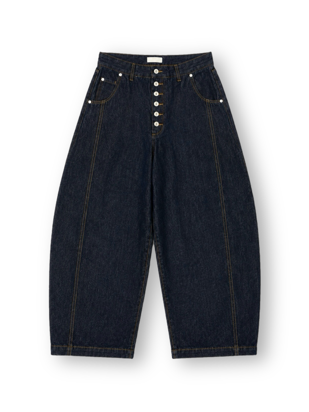 大阪店WEB限定受注制【Chikashitsu +】button fly ballon denim pants (2color)