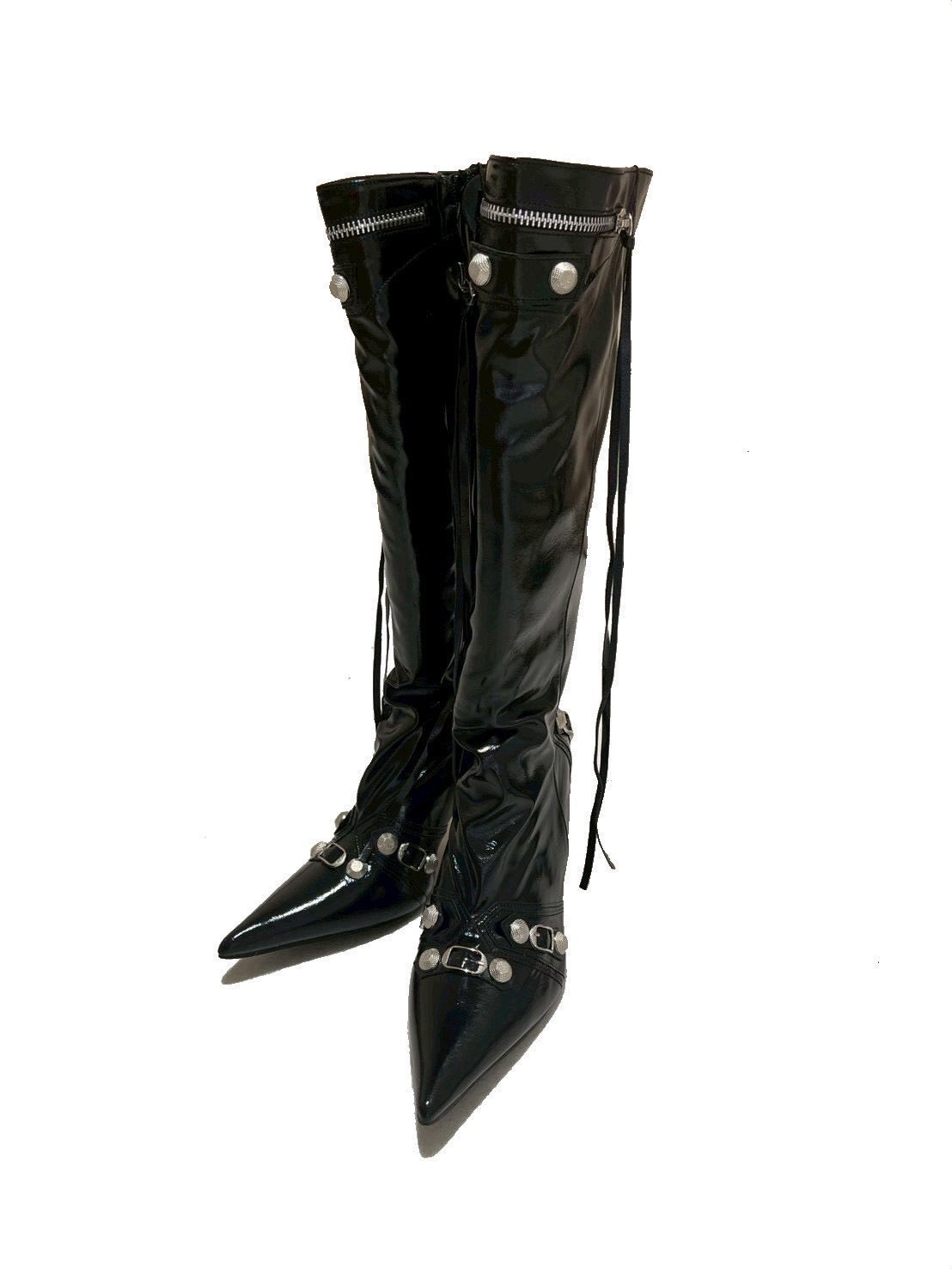 7/11 20:00発売　国際配送【BABY09】Loose Guard  Heel Boots (2color)