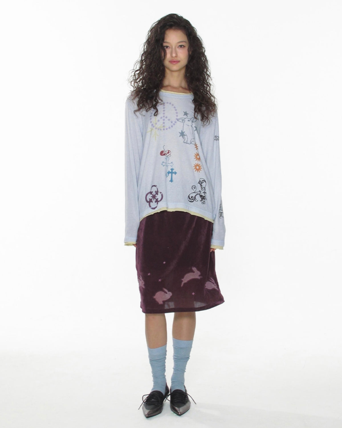 【CRANK】LUCKY BUNNY SKIRT