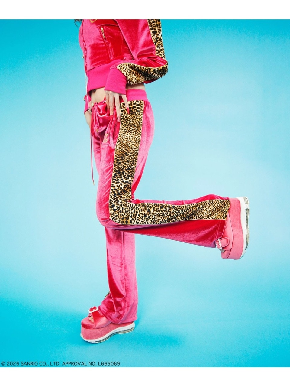 【GALFY×KITTY】いにしえキティギャルSET UP / 【ガルフィー×キティー】ギャルジャージセットアップ