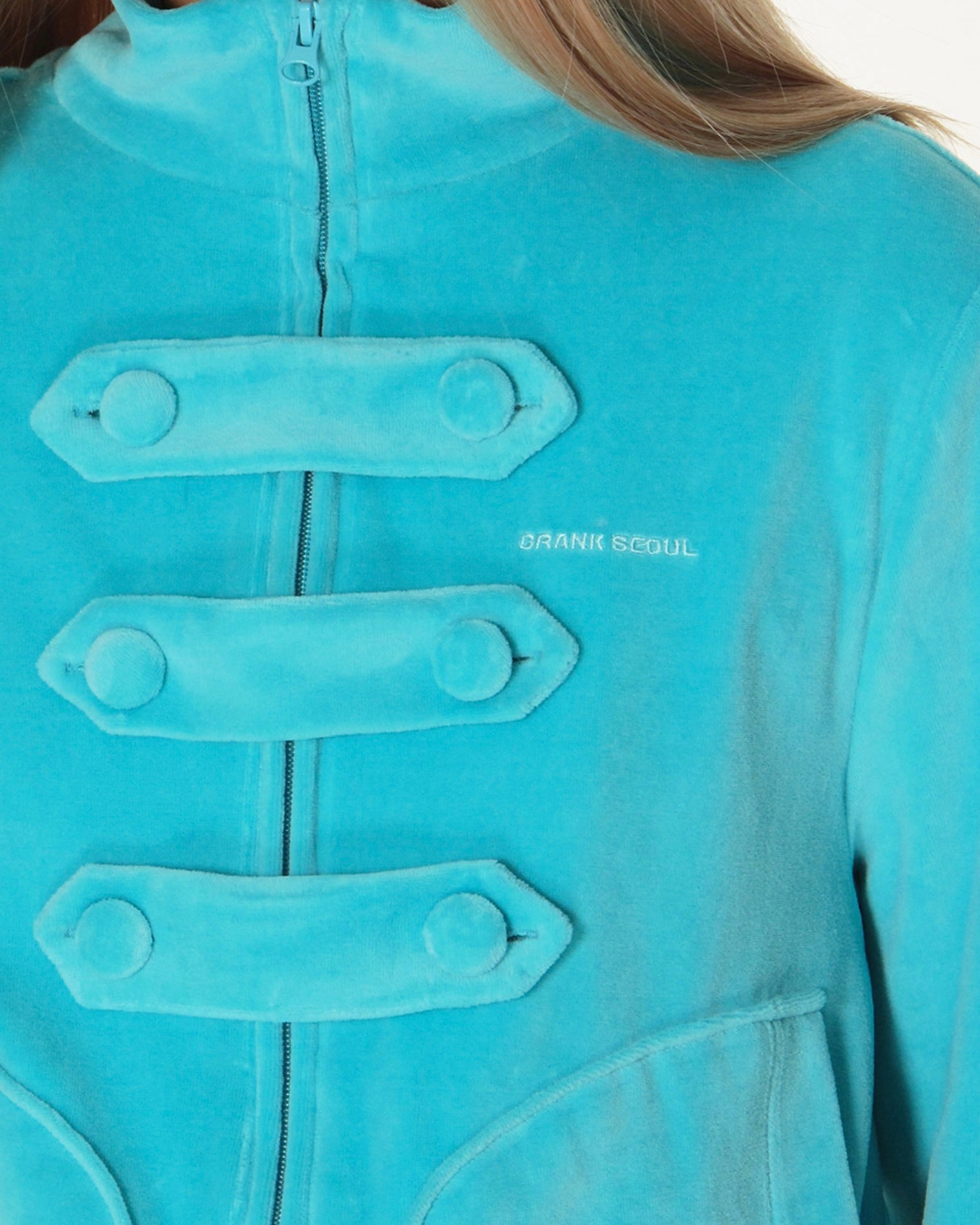 【CRANK】TOGGLE TERRY ZIP-UP